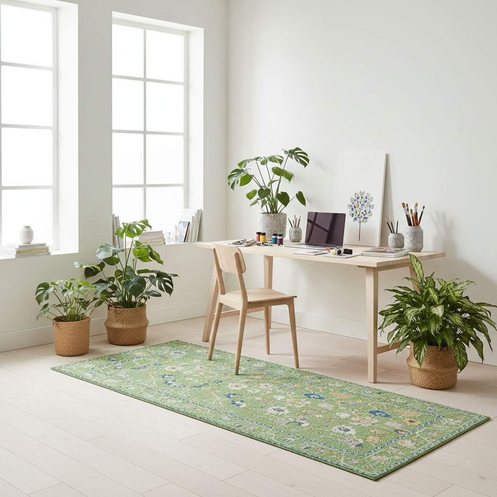 VERENAYA - Hand Knotted Oushak Carpet